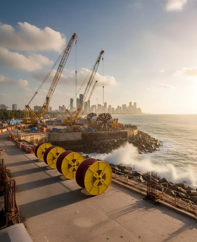 Mumbai Coastal Road Project, India – Engineering the Future Beneath the Sea