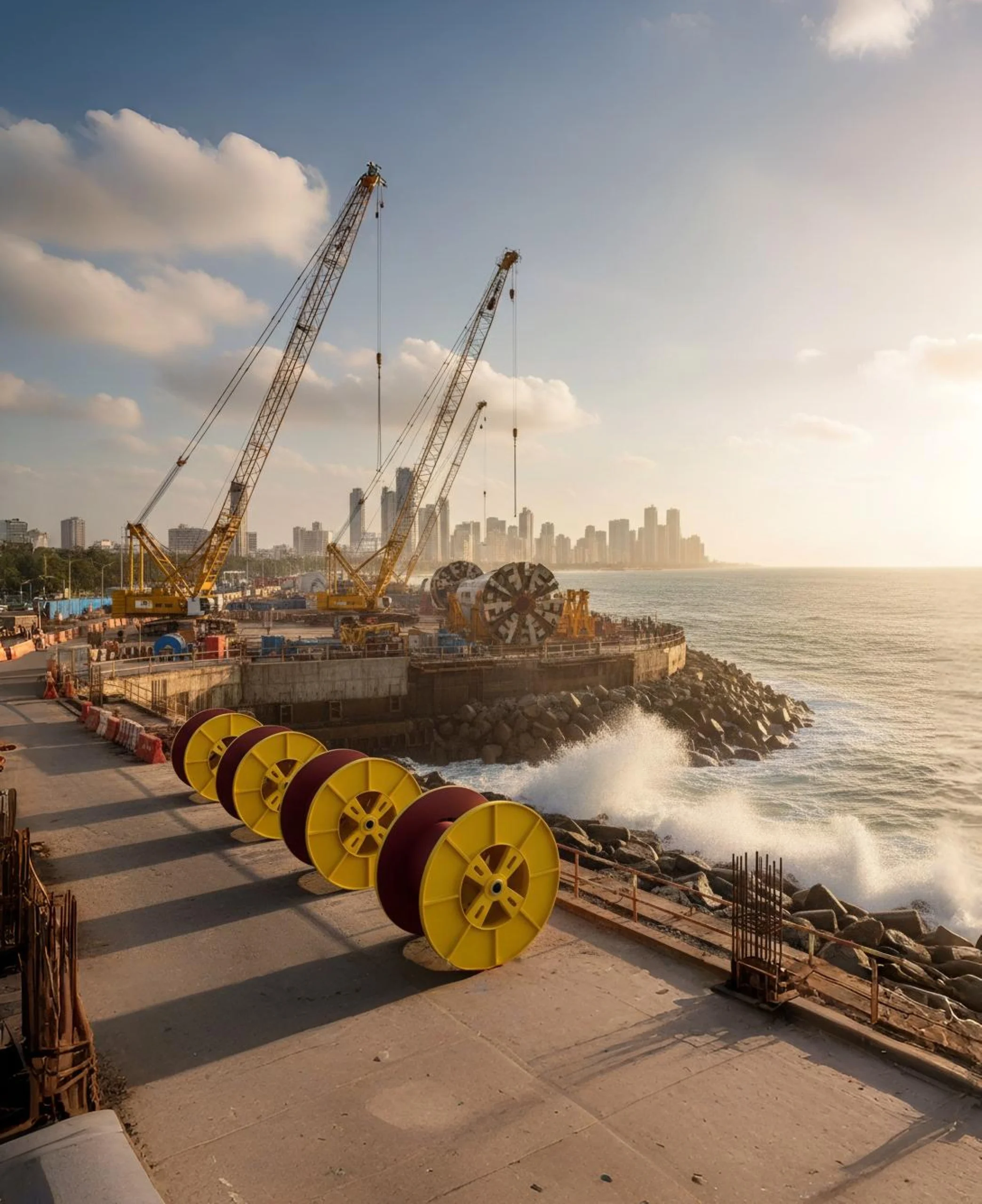 Mumbai Coastal Road Project, India – Engineering the Future Beneath the Sea